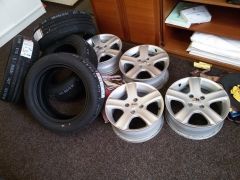 Nové Letní Hankook Ventus Prime 2 205/55 R16 91V FR + 16" Arianky origo Peugeot