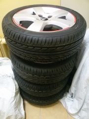 Pneu na prodej 4ks bez alu...najeto 3000km...Landsail ls 988 205/50 R17 XL FR....cena 2000,- za všechny (bez poškození)