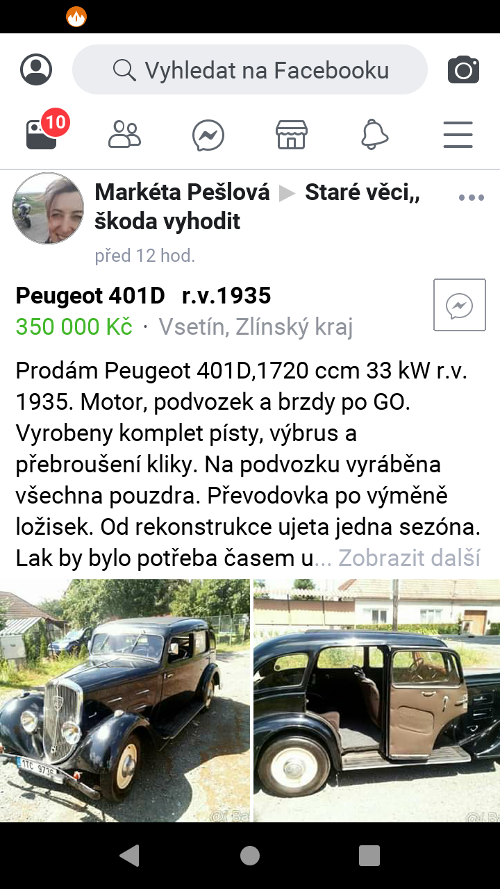 1935 Peugeot 301 D Conduite Intérieure Grand Luxe in "Le